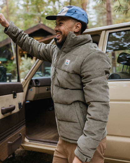Backcountry Cord Insulated Jacket - Dusty Olive - Lifestyle