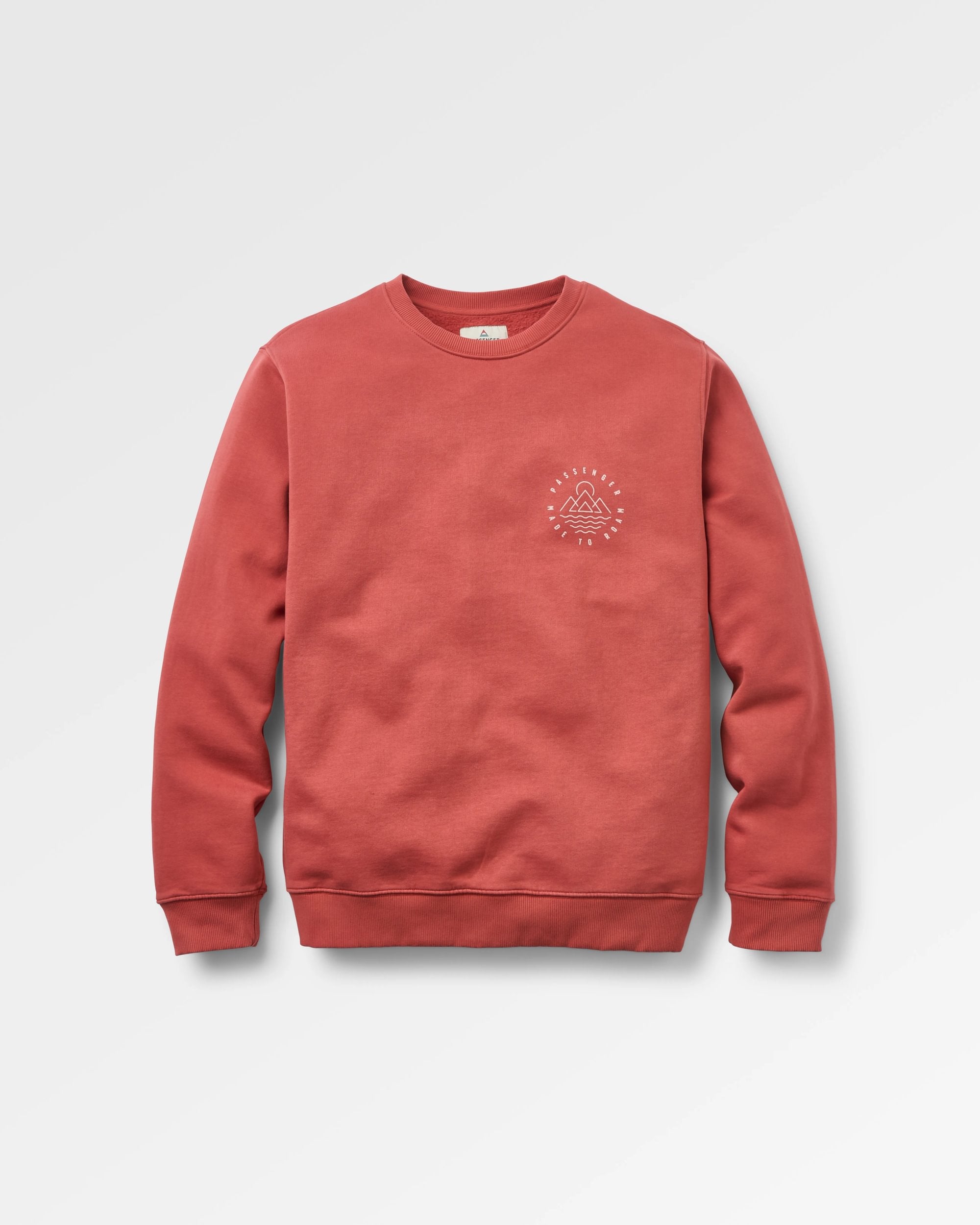 Escapism Sweatshirt - Redwood - Flatlay