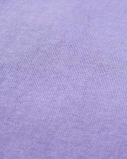 Outlook Recycled Cotton Oversized T-Shirt - Retro Purple - Flatlay