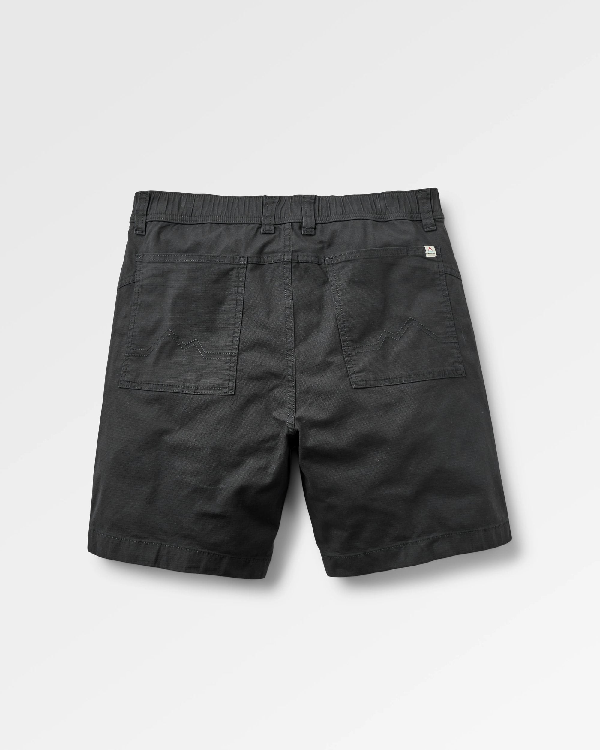 Kimmer Ripstop Short - Black - Flatlay