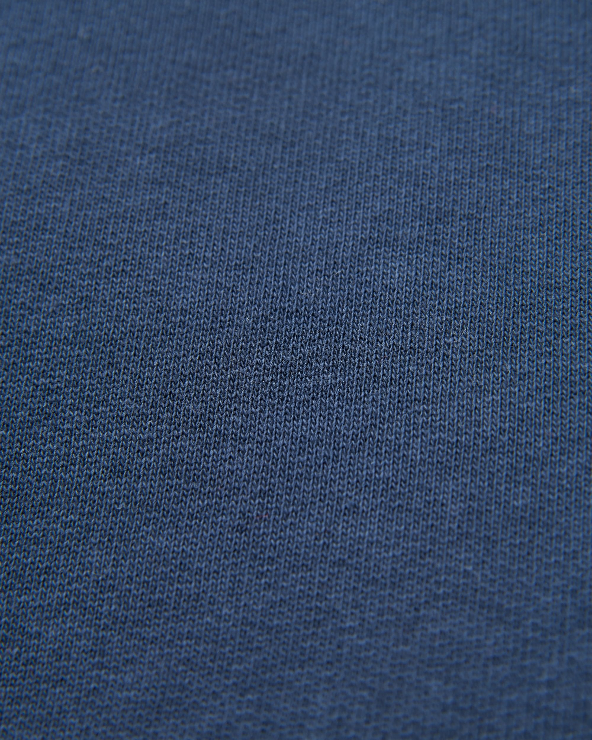 Escapism Recycled Cotton Hoodie - Rich Navy - Flatlay