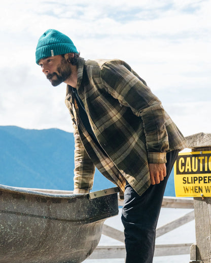 Backcountry Check Shirt - Dark Olive Check  - Lifestyle