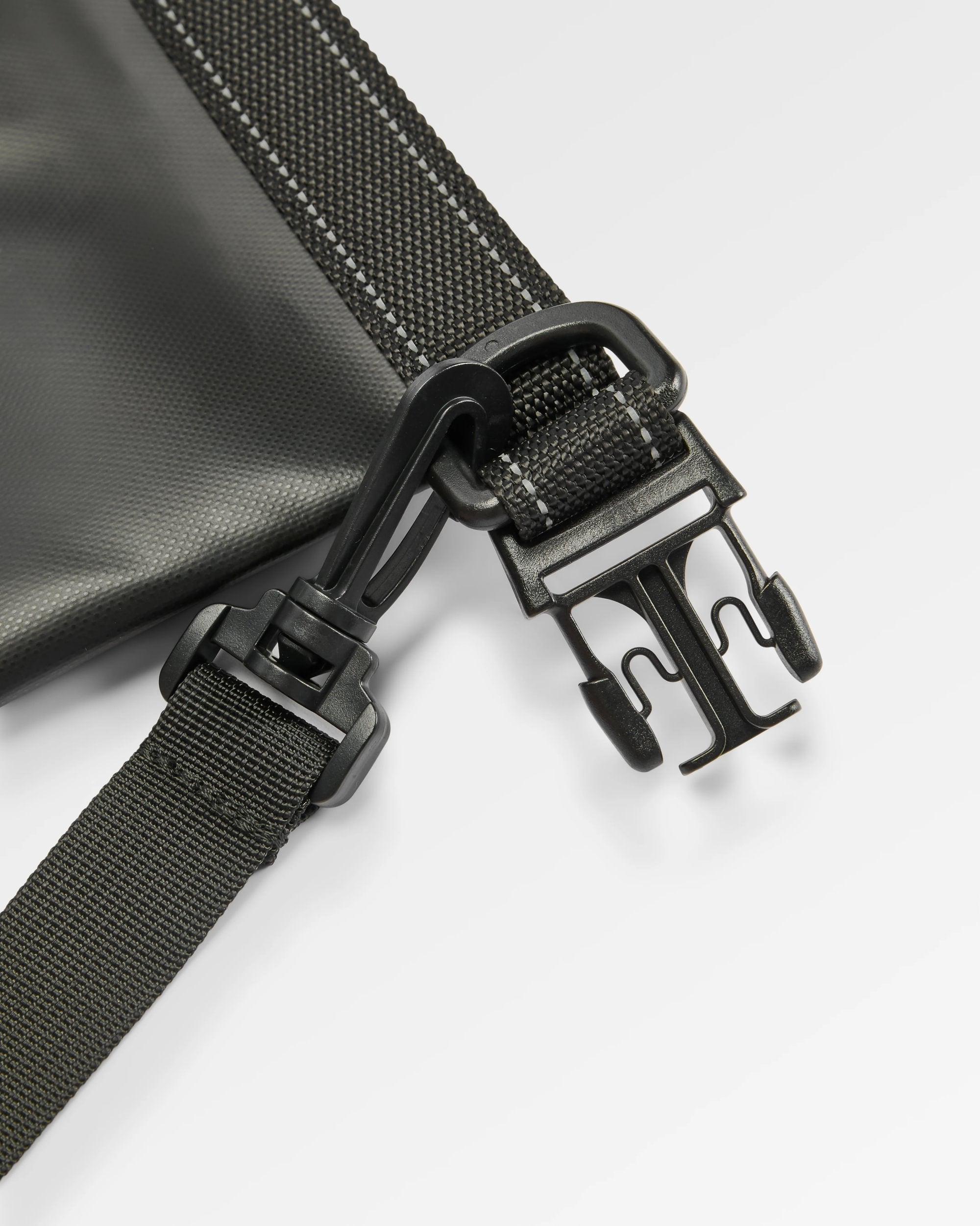 Tide 30L Recycled Dry Bag  - Black - Flatlay