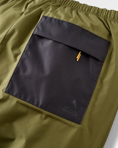 Trailscape Men's Waterproof Trousers - Khaki - Flatlay