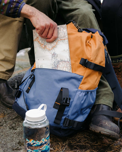 Boondocker Recycled 26L Backpack - Honey/Dark Denim/Rich Navy