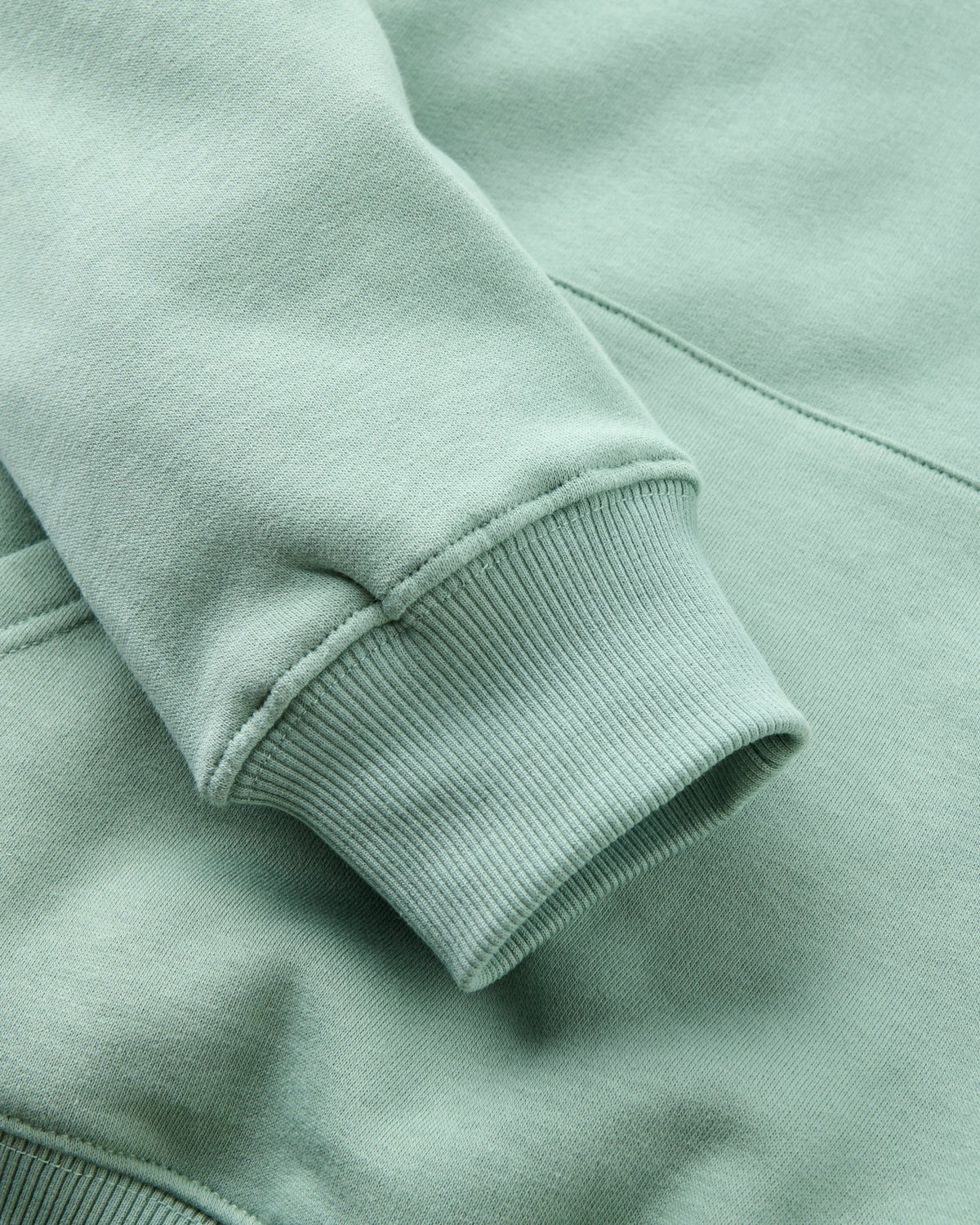Laidback Relaxed Fit Hoodie - Pistachio - Flatlay