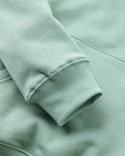 Laidback Relaxed Fit Hoodie - Pistachio - Flatlay