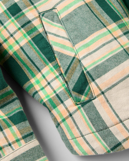 Stella Cotton LS Shirt - Pineneedle Check - Flatlay