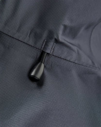 Trailscape Women's Recycled Waterproof Jacket - Charcoal - Flatlay