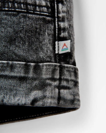 Carriso Organic Cotton Short - Black - Flatlay