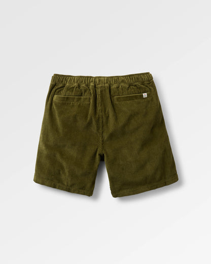 Shack Cord Short 2.0 - Khaki - Flatlay