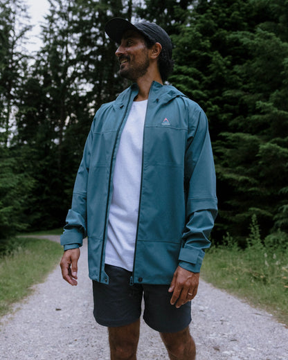Trailscape Men's 3L Waterproof Jacket - Mediterranean - Lifestyle