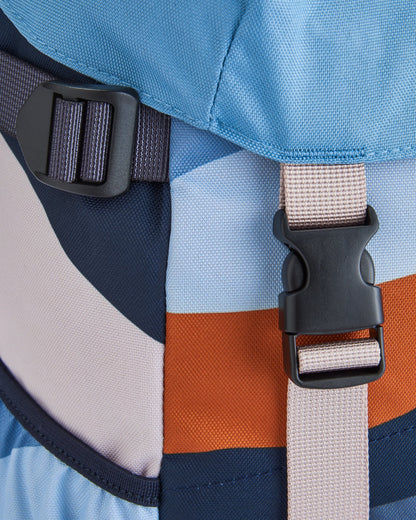 Boondocker Recycled 26L Backpack - Scenic Faded Denim - Flatlay