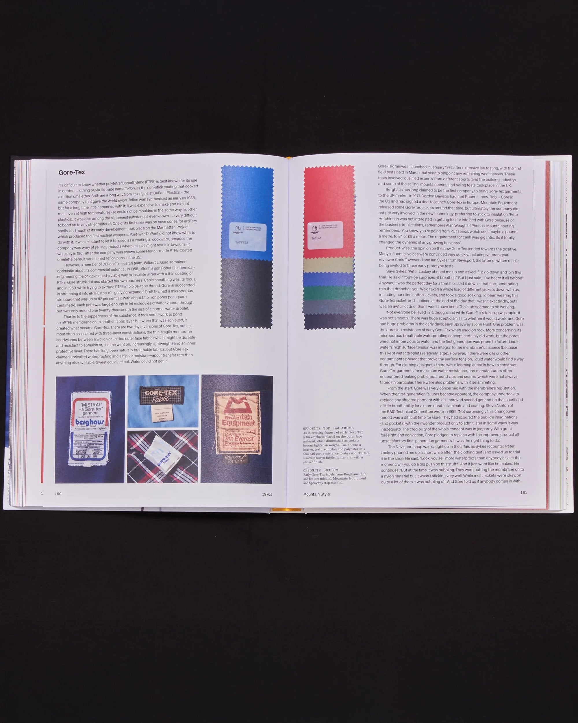 Mountain Style: British Outdoor Clothing 1953-2000 - Flatlay