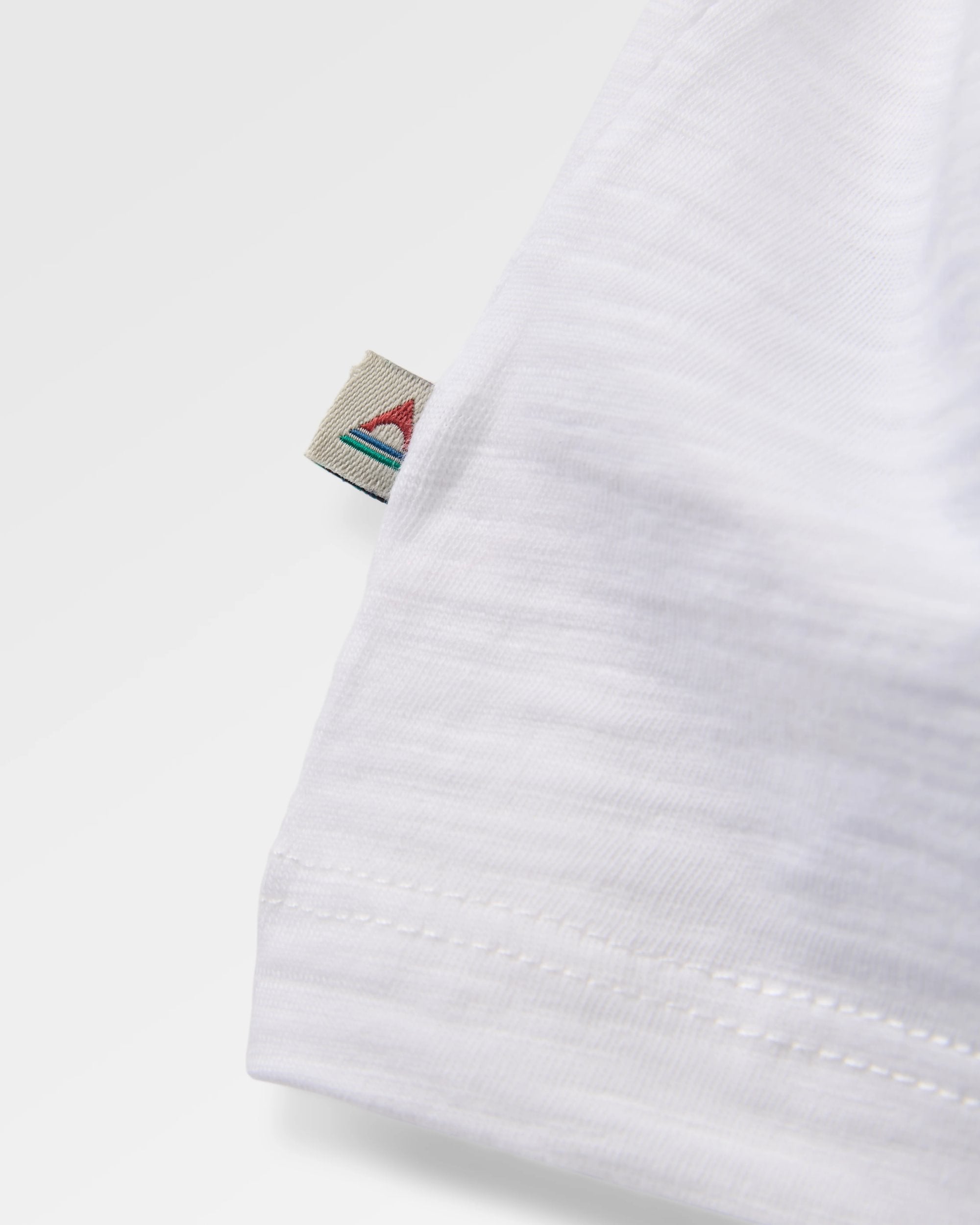 Endless Horizons LS T-Shirt - White - Flatlay