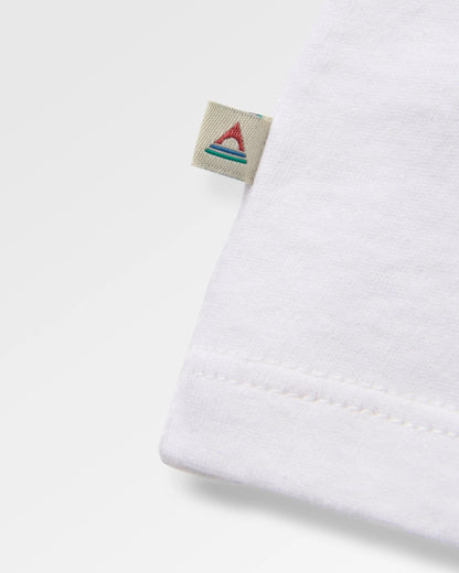 Explore LS T-Shirt - White - Flatlay