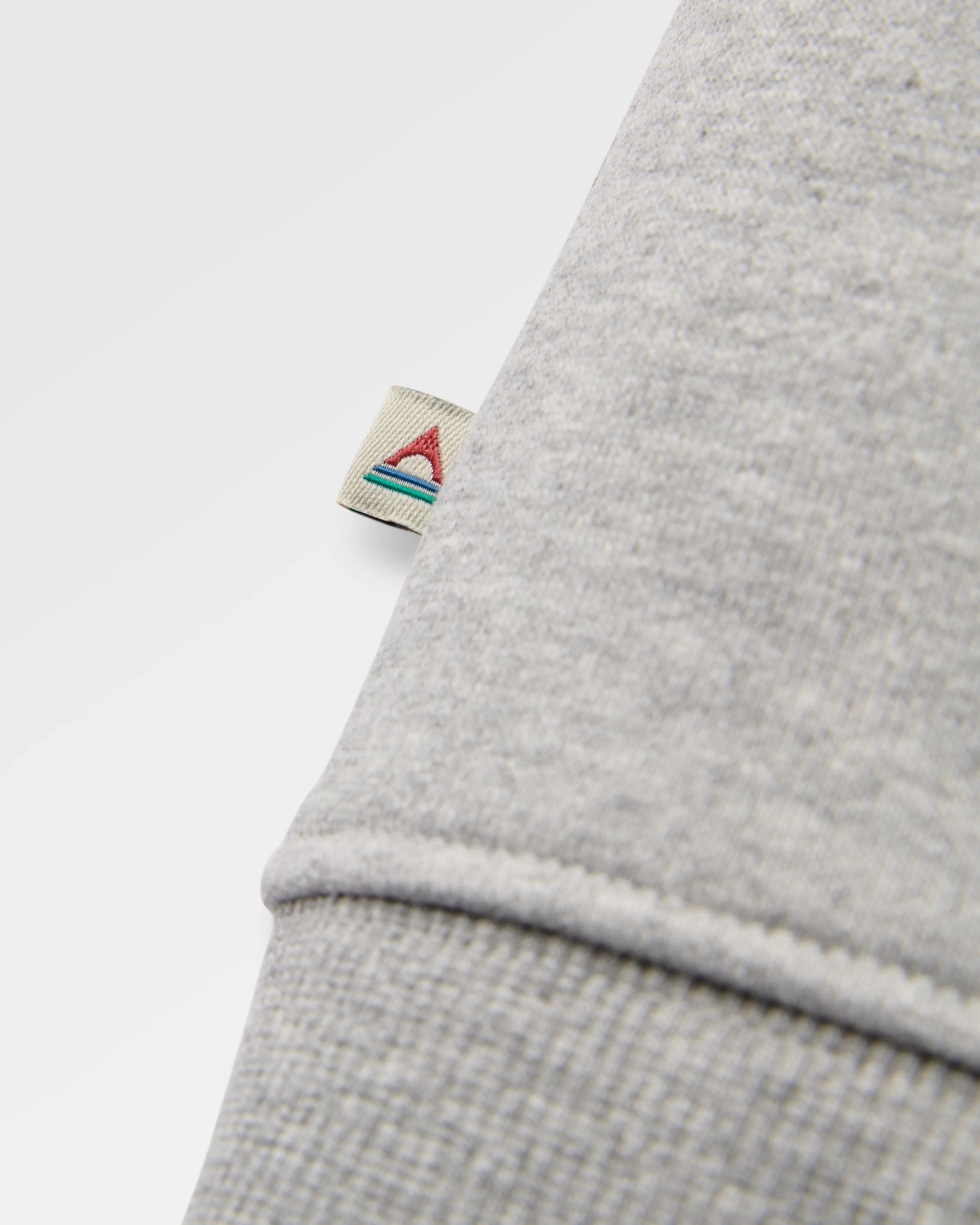 Reflect Patch Sweatshirt - Grey Marl - Flatlay