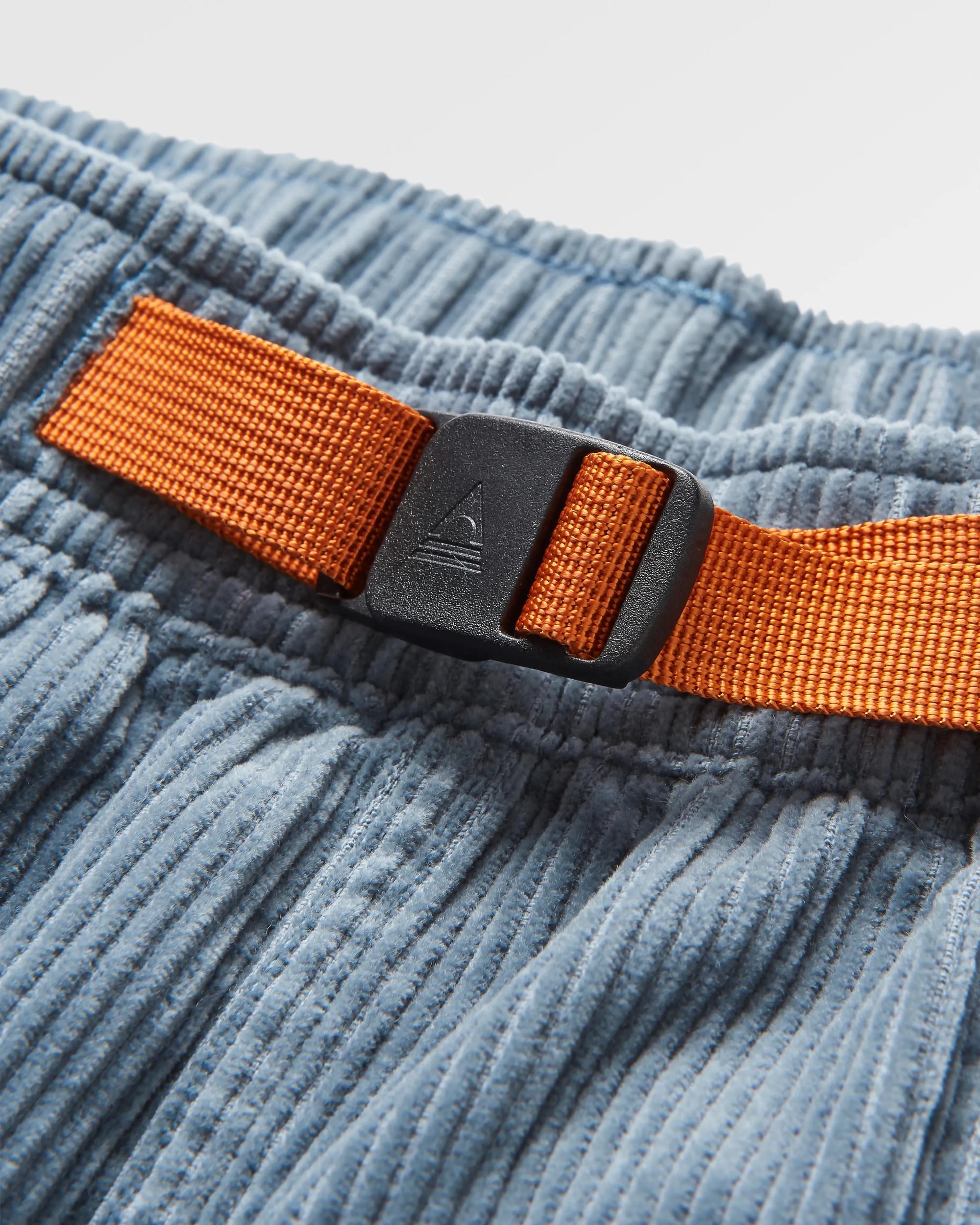 Topanga Cord Short - Storm Grey - Flatlay