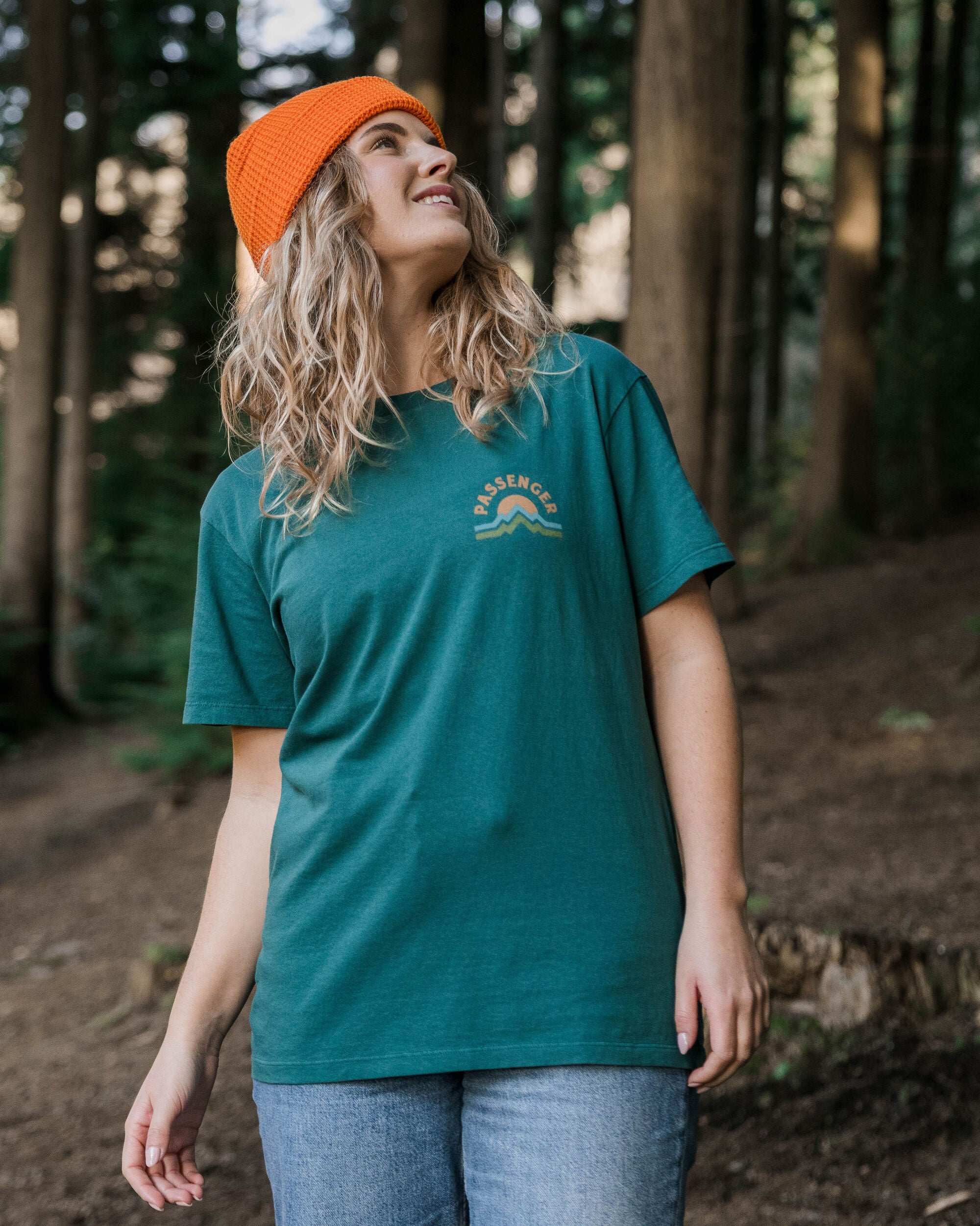 Breathe Recycled Cotton T-Shirt - Mediterranean - Lifestyle