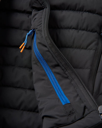 Ashland Down Gilet - Black - Flatlay