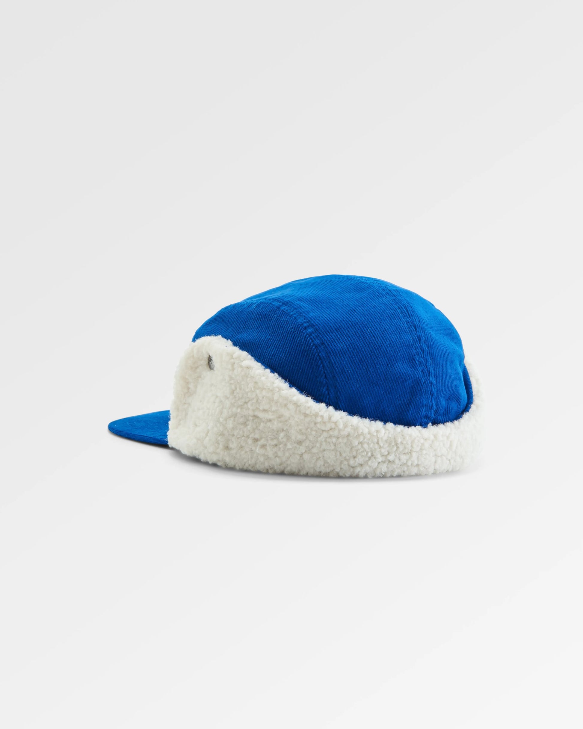 Daytime Recycled Cotton Sherpa Lined Hat - Azure Blue