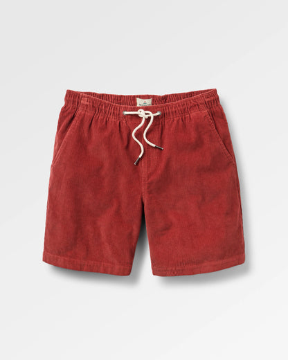 Drifter Cord Short 2.0 - Redwood - Flatlay