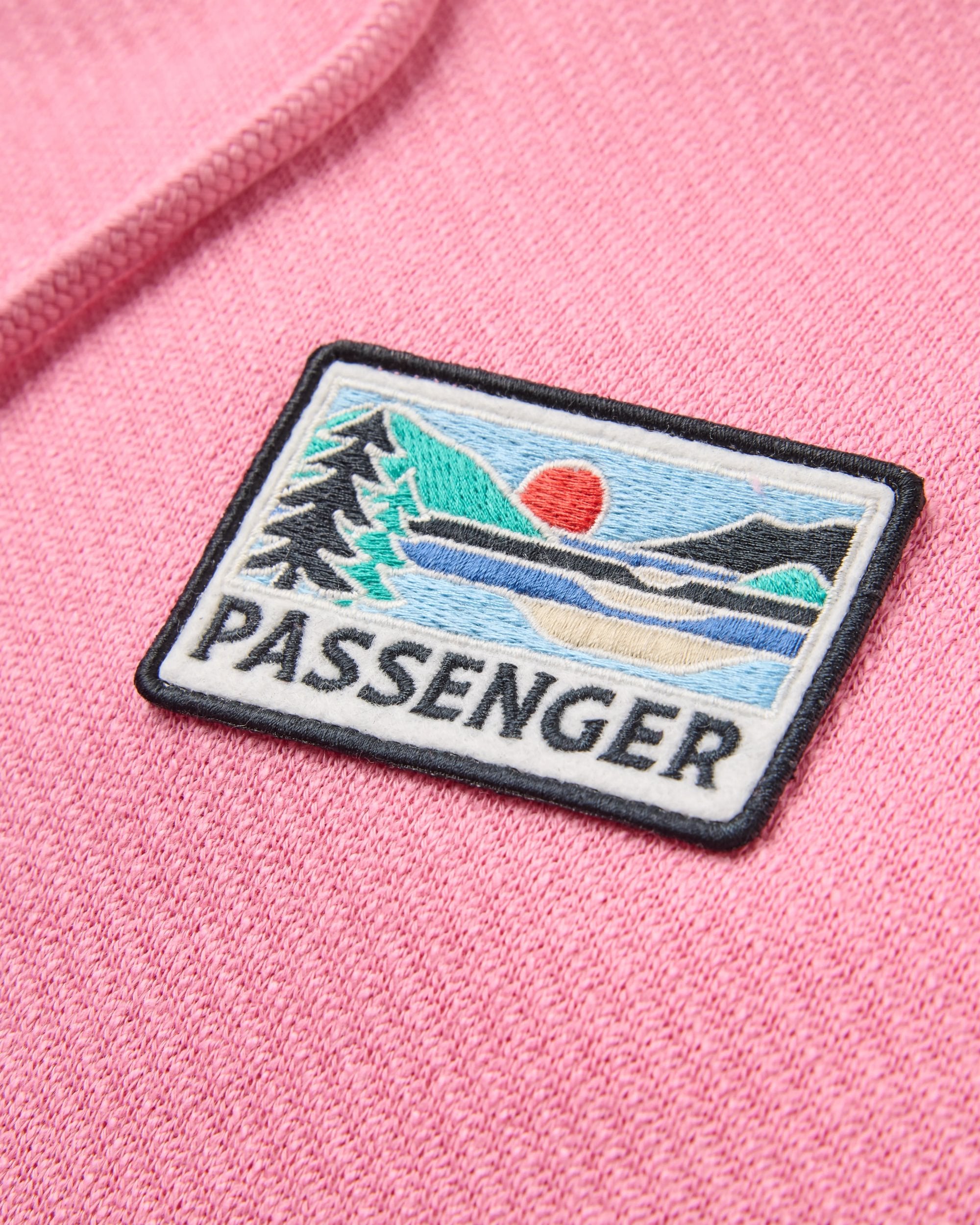 Sneak Hoodie - Pink Rose - Flatlay