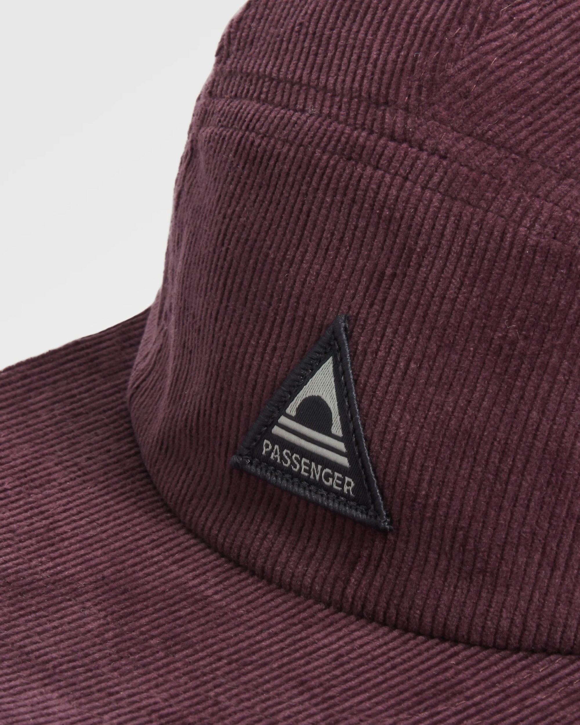 Fixie Cord 5 Panel Cap - Brambleberry - Flatlay
