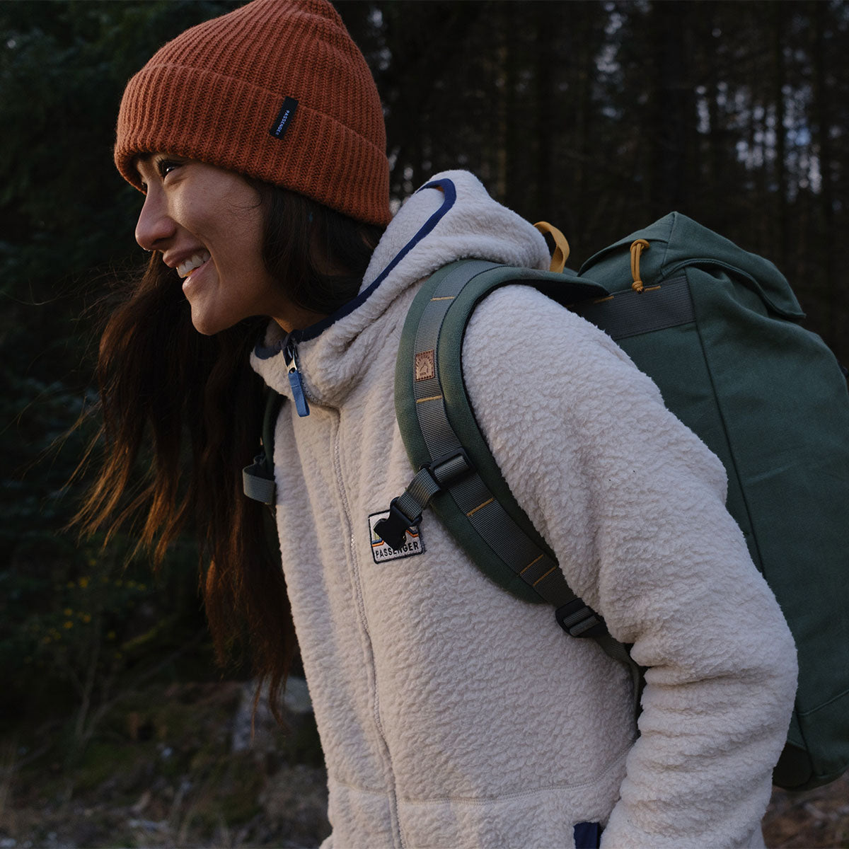 North Coast Full Zip Sherpa Fleece - Oatmeal